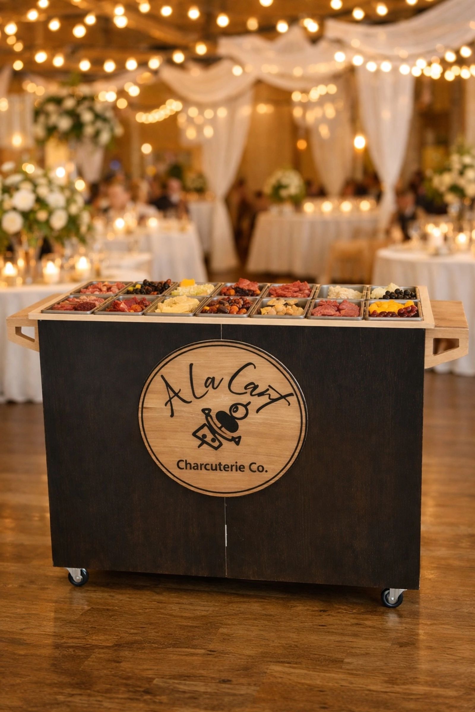 Charcuterie cart